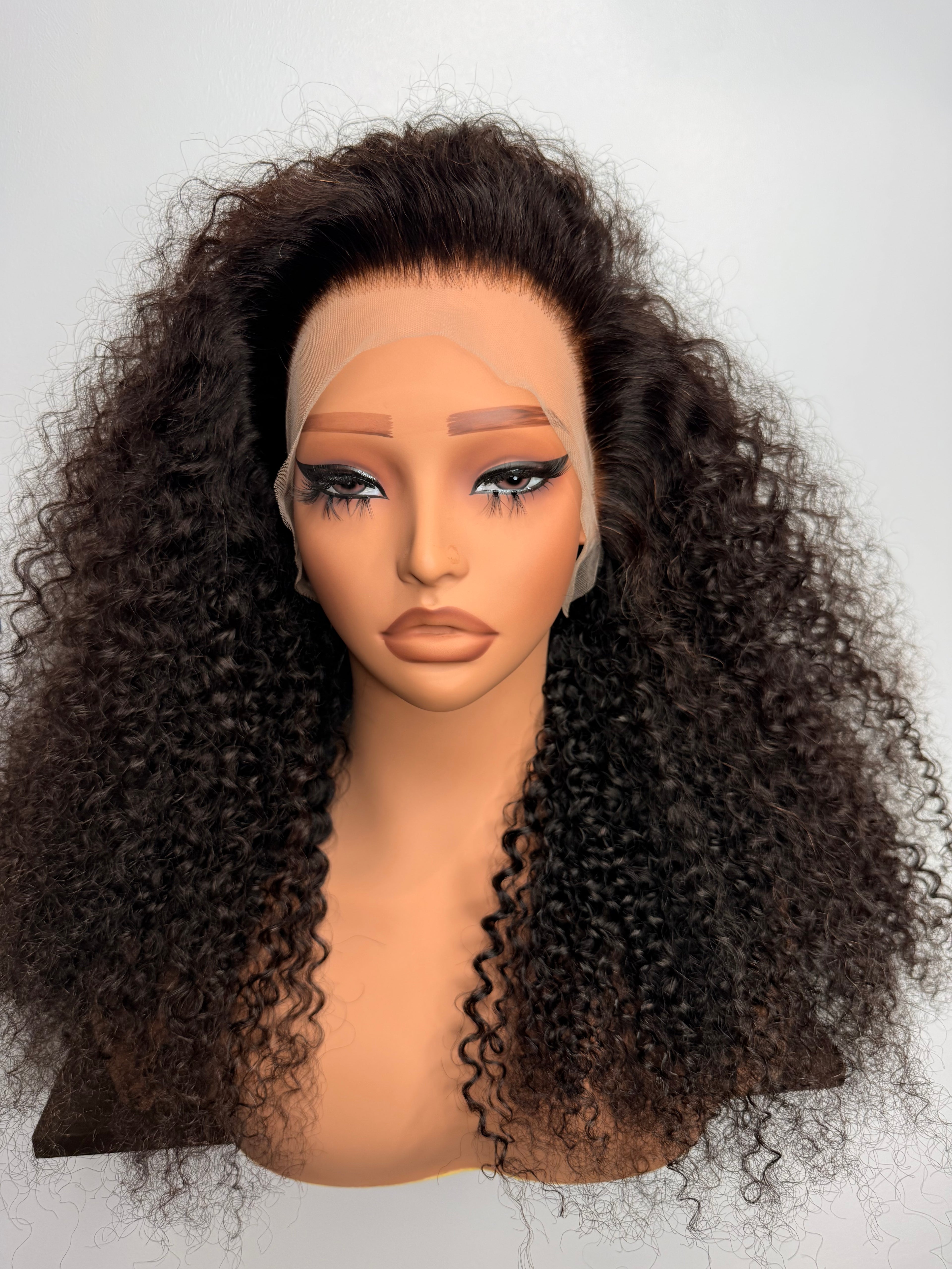 Kinky curl wig