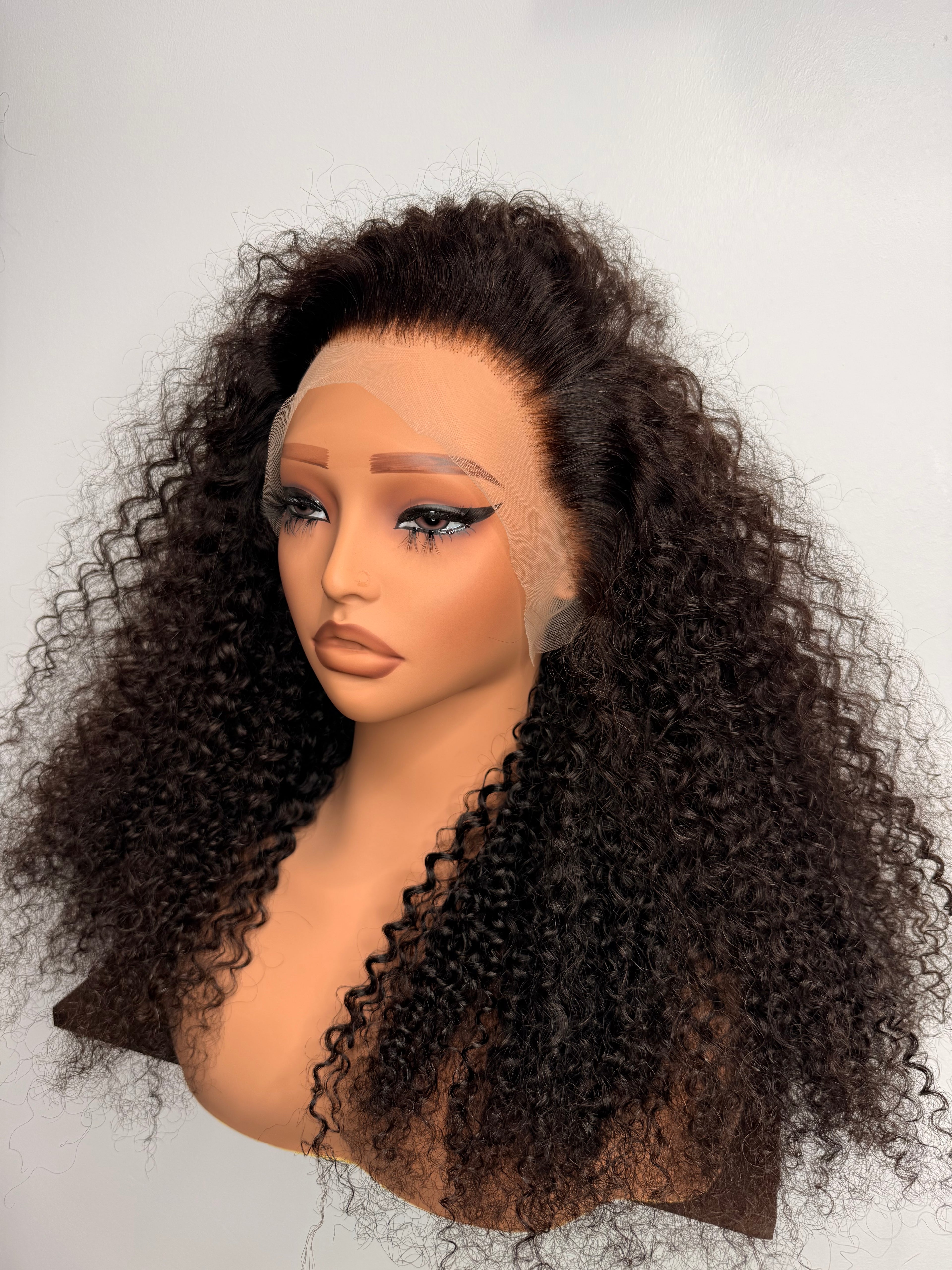 Kinky curl wig